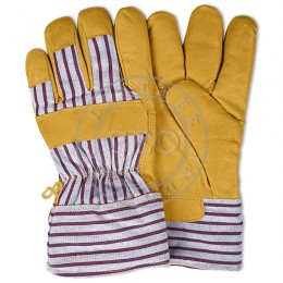 Genuine Cowhide Leather Industrial Working Gloves
